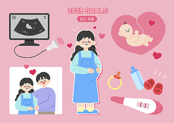 전신 PSD 부부 여자 남자 분홍색 일러스트 성공 윙크 여러명 상반신 성인 임산부 아기용품 하트 아기 목표 태아 임신테스트기 어깨에손 국내일러스트 모양 커플 컬러 다수 컨셉 모션 표정 사람 임신 의료용품 오브젝트 파일형식