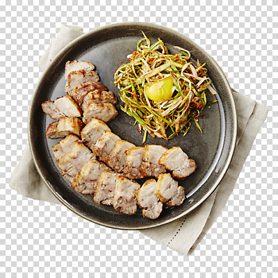편집이미지 접시 한식 누끼 사람없음 오브젝트 삼겹살 PNG 파무침 파절이 식기 음식 돼지고기 무침 파일형식
