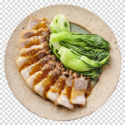 편집이미지 접시 누끼 사람없음 오브젝트 삼겹살 간장 청경채 조림 PNG 식기 음식 채소 돼지고기 양념 파일형식