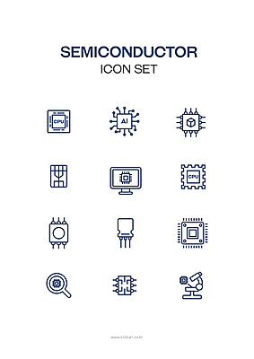 아이콘 돋보기 사람없음 모니터 망원경 부속품 남색 라인아이콘 반도체 전자 공학 반도체칩 전자부품 CPU 2D아이콘 AI파일 교육 컬러 컴퓨터 메모리칩 오브젝트 컴퓨터부품 파일형식 벡터