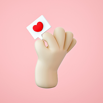 PSD 편집이미지 손 말풍선 신체부위 3D 하트 잡기 물건집기 편집3D 모양 모션 사람 디지털합성 파일형식