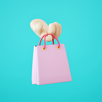 PSD 편집이미지 손 들기 신체부위 쇼핑백 3D 편집3D 가방 모션 사람 디지털합성 파일형식