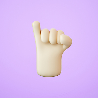 PSD 편집이미지 손 신체부위 3D 약속 새끼손가락 편집3D 사람 디지털합성 파일형식