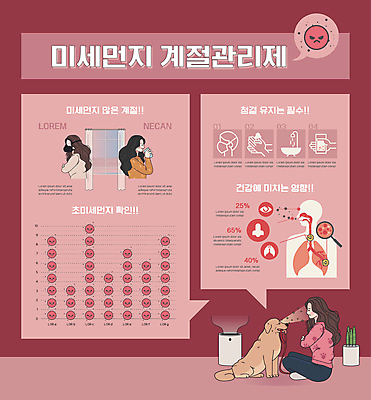 전신 응시 여자 일러스트 앉기 상반신 성인 세명 건강관리 팔짱 인포그래픽 개 위험 물기 목줄 공기청정기 물마시기 방독면 성인여자만 미세먼지 버건디 국내일러스트 AI파일 시선 컨셉 포유류 모션 건강 관리 마스크 사람 빨간색 가전제품 마시기 먼지 여자만 성인만 파일형식 벡터 반려용품
