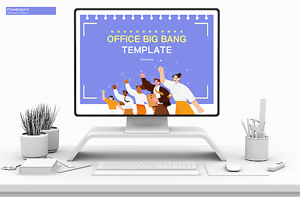 템플릿 여자 남자 여러명 상반신 성인 유행 손들기 보라색 PPT 프레젠테이션 문서템플릿 성인만 애니형PPT 2023년 9P 오피스빅뱅 이미지템플릿 컬러 다수 모션 사람 연도 파일형식