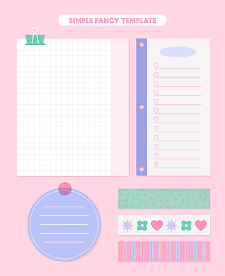 꽃 내지 분홍색 일러스트 사람없음 세트 다이어리 하트 메모지 팬시 스케쥴러 꾸미기 플래너 마스킹테이프 카피스페이스 다꾸 국내일러스트 AI파일 모양 식물 컬러 사무용품 공백 테이프 신조어 약어 파일형식 벡터