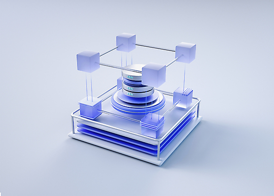 PSD 편집 편집이미지 사람없음 파란색 3D소스 3D 디지털 사각형 자료 네트워크 큐브 디지털합성 데이터베이스 로우폴리 편집3D 도형 컬러 파일형식