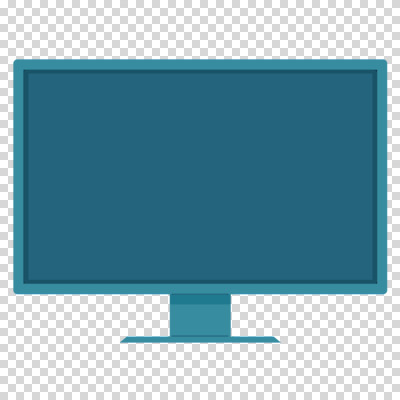 편집이미지 누끼 사람없음 스크린 모니터 청록색 PNG 컬러 컴퓨터 파일형식