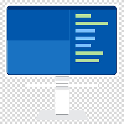 편집이미지 그래프 누끼 사람없음 파란색 스크린 모니터 PNG 컬러 컴퓨터 파일형식