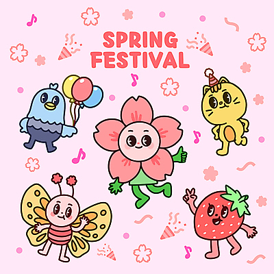 캐릭터 분홍색 허리손 나비 일러스트 조류 딸기 들기 사람없음 손들기 축제 고양이 봄 고깔모자 벚꽃 브이 풍선 따봉 팡파레 월간캐릭터 일러캐릭터 AI파일 동물 모자_잡화 계절 꽃 컬러 포즈 곤충 과일 포유류 모션 손짓 반려동물 최고 파일형식 벡터
