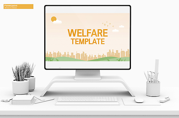 템플릿 실루엣 사람없음 건물 태양 주황색 PPT 프레젠테이션 복지 문서템플릿 애니형PPT 9P 이미지템플릿 자연요소 건축물 컬러 촬영기법 사회이슈 파일형식