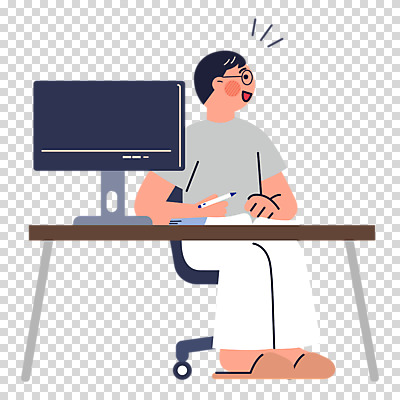 전신 편집이미지 응시 남자 의자 한명 들기 누끼 앉기 성인 책 펜 모니터 책상 PNG 성인남자한명만 안경낌 1 시선 안경 가구 모션 사람 컴퓨터 필기구 남자한명만 성인남자만 파일형식