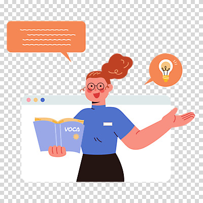 편집이미지 여자 교육 말풍선 전구 한명 들기 누끼 손짓 성인 책 교사 PNG 인터넷창 온라인강의 성인여자한명만 직업 1 인터넷 모션 사람 강의 여자한명만 성인여자만 파일형식 언택트
