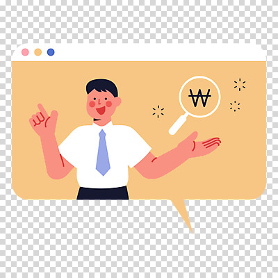 편집이미지 교육 남자 돋보기 한명 누끼 상반신 성인 강사 가리킴 원화 PNG 인터넷창 온라인강의 성인남자한명만 직업 1 돈 인터넷 사람 손짓 강의 남자한명만 성인남자만 파일형식 언택트