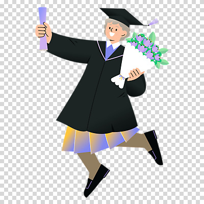 전신 편집이미지 여자 노년 꽃다발 학사모 졸업생 한명 들기 누끼 점프 졸업가운 졸업장 노인대학 PNG 노인여자한명만 모자_잡화 1 꽃 졸업 모션 사람 성인 가운 대학교 여자한명만 노인여자만 파일형식