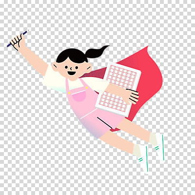전신 편집이미지 여자 어린이 한명 들기 누끼 소녀 펜 비행 망토 슈퍼맨 PNG 원고지 소녀한명만 1 모션 사람 필기구 영웅 여자한명만 소녀만 파일형식