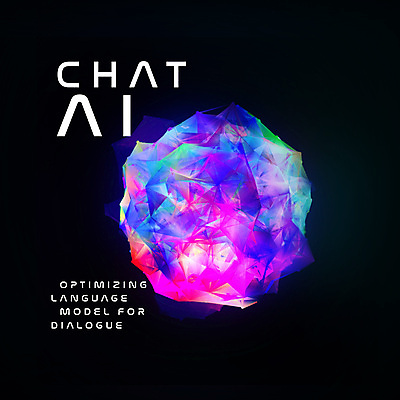 PSD 편집이미지 추상 사람없음 컬러풀 3D 디지털합성 기하학 지오메트릭 편집소스 채팅봇 AI_인공지능 이미지편집 편집3D 컬러 무늬 파일형식