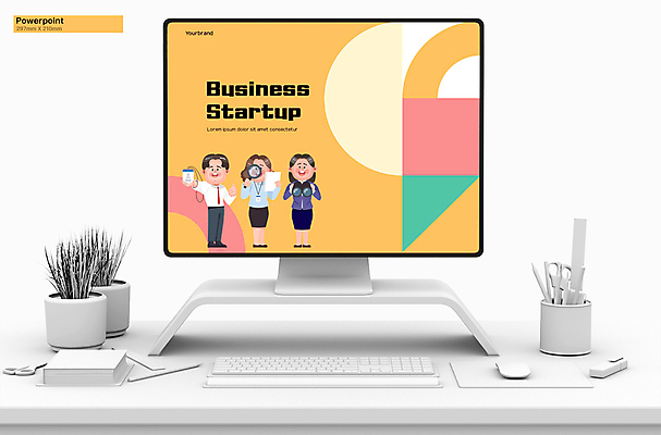 전신 템플릿 여자 남자 돋보기 들기 성인 세명 주황색 쌍안경 비즈니스맨 비즈니스우먼 PPT 프레젠테이션 문서템플릿 문서 창업 사원증 성인만 애니형PPT 9P 이미지템플릿 컬러 비즈니스 모션 사람 망원경 직장인 자영업 파일형식