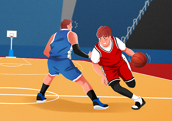 전신 PSD 남자 일러스트 농구 농구공 들기 경기 성인 두명 농구선수 드리블 농구복 농구장 성인남자만 국내일러스트 스포츠 공 스포츠시설 모션 운동선수 사람 운동복 구기 남자만 성인만 파일형식