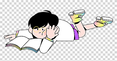 전신 편집이미지 남자 어린이 엎드리기 과학 한명 누끼 소년 책 독서 턱괴기 실험복 PNG 소년한명만 1 모션 사람 가운 남자한명만 소년만 파일형식