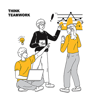 전신 여자 남자 일러스트 비즈니스 그래프 협력 들기 성인 책 세명 노트북 가리킴 토론 가부좌 손뻗기 성인만 국내일러스트 AI파일 모션 사람 앉기 손짓 전자제품 파일형식 벡터