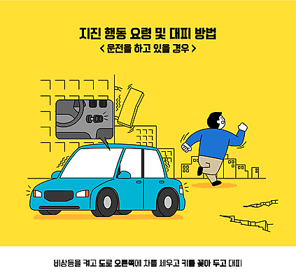 전신 남자 일러스트 자동차 한명 성인 달리기 노란색 탈출 자동차열쇠 대피 비상등 지진 성인남자한명만 행동요령 국내일러스트 AI파일 1 육상교통 컬러 컨셉 모션 열쇠 안전 사람 자연재해 남자한명만 성인남자만 파일형식 벡터