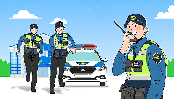 전신 남자 하늘색 일러스트 상반신 성인 세명 경찰 무전기 경찰차 경찰서 무전 출동 성인남자만 국내일러스트 AI파일 직업 통신 모션 자동차 무선통신 사람 파란색 남자만 성인만 파일형식 벡터