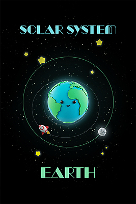 PSD 편집 편집이미지 캐릭터 별 지구 사람없음 3D소스 3D 행성 로켓 달 우주선 디지털합성 태양계 편집3D 자연요소 우주 파일형식