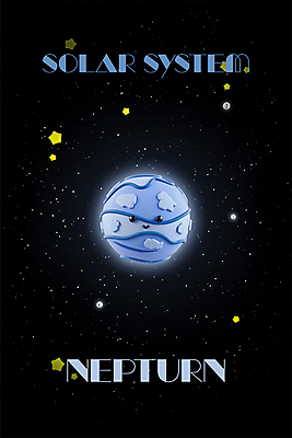 PSD 편집 편집이미지 캐릭터 별 사람없음 3D소스 3D 디지털합성 태양계 해왕성 편집3D 자연요소 우주 행성 파일형식