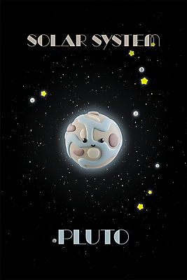 PSD 편집 편집이미지 캐릭터 별 사람없음 3D소스 3D 행성 디지털합성 태양계 명왕성 편집3D 자연요소 우주 파일형식