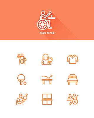 전신 아이콘 여자 스포츠 유니폼 운동선수 사람모양 한명 들기 앉기 상반신 성인 픽토그램 주황색 탁구채 탁구 장애인 라인아이콘 휠체어 탁구대 패럴림픽 성인여자한명만 2D아이콘 AI파일 모양 1 옷 컬러 올림픽 모션 사람 구기 라켓 탁구용품 장애 여자한명만 성인여자만 파일형식 벡터