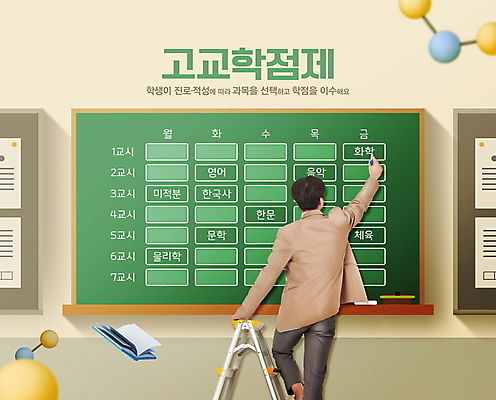 PSD 편집이미지 학생 교육 남자 교복 사다리 교실 청소년 고등학교 한명 들기 상반신 10대 책 칠판 한국인 기록 시간표 분필 학점 십대남자한명만 고교학점제 이미지편집 1 옷 학교 모션 사람 동양인 도구 계획 초크 성적 남자한명만 십대남자만 파일형식 고등교육