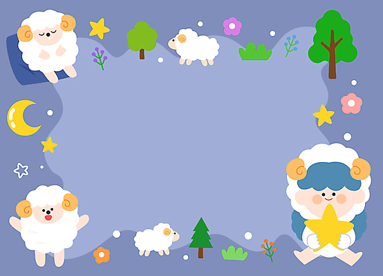 전신 나무 캐릭터 여자 꽃 별 어린이 쿠션 일러스트 프레임 한명 들기 앉기 소녀 손들기 달 십이지신 잠 양 풀 남색 소녀한명만 카피스페이스 일러캐릭터 AI파일 자연요소 식물 1 컬러 포유류 모션 사람 공백 여자한명만 소녀만 파일형식 벡터