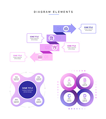 교육 화살표 일러스트 학사모 그래프 사람없음 책 보라색 원형 엘리먼트 국내일러스트 AI파일 도형 모자_잡화 컬러 졸업 파일형식 벡터