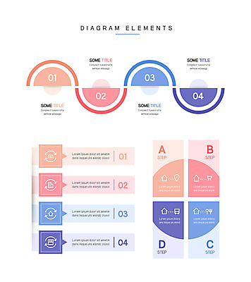 일러스트 비즈니스 그래프 사람없음 건물 엘리먼트 국내일러스트 AI파일 건축물 파일형식 벡터