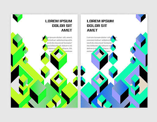 포스터 백그라운드 패턴 일러스트 사람없음 연두색 세트 사각형 모던 기하학 민트색 국내일러스트 AI파일 도형 컬러 무늬 초록색 파일형식 벡터