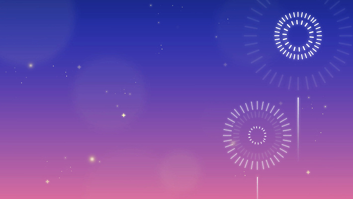 백그라운드 밤하늘 불꽃 불꽃놀이 사람없음 여름 보라색 그라데이션 모션그래픽 MP4 MOV 계절 컬러 놀이 하늘 불 야간 동영상 파일형식