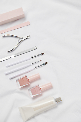 포토 JPG 스튜디오촬영 실내 사람없음 하이앵글 뷰티 붓 네일아트 오브젝트 매니큐어 네일용품 큐티클정리기 핸드크림 카피스페이스 네일화일 국내포토 뷰포인트 내부 화장품 공백 미용용품 파일형식