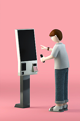 전신 PSD 편집이미지 캐릭터 남자 한명 서기 들기 성인 스마트폰 핸드폰 3D 가리킴 직장인 디지털합성 키오스크 성인남자한명만 월간캐릭터 편집3D 직업 1 모션 사람 손짓 전자제품 스마트기기 남자한명만 성인남자만 파일형식