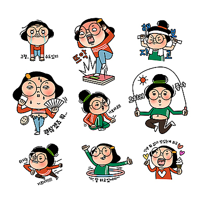 전신 여자 행복 인물캐릭터 스티커 다이어트 일러스트 응원 아이스크림 단추 들기 여러명 상반신 성인 세트 달리기 운동 놀람 잡기 머리띠 부채 좌절 비만 체중계 줄넘기 긍정 공영순 훌라후프 신발끈 이모티콘 부채질 신발끈묶기 성인여자만 월간캐릭터 일러캐릭터 AI파일 캐릭터 감정 다수 컨셉 장신구 모션 디저트 표정 건강 사람 묶기 몸매 여자만 성인만 파일형식 벡터