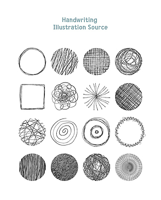 선 일러스트 사람없음 사각형 원형 낙서 손그림 소용돌이무늬 국내일러스트 AI파일 도형 무늬 파일형식 벡터