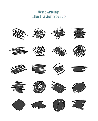 선 일러스트 사람없음 낙서 손그림 지그재그 국내일러스트 AI파일 파일형식 벡터