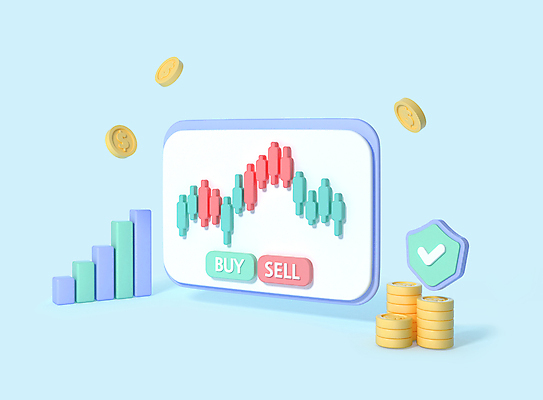 PSD 편집이미지 하늘색 그래프 사람없음 경제 3D 달러 동전 주식 투자 동전탑 방패모양 가상화폐 편집3D 모양 돈 비즈니스 금융 파란색 쌓기 디지털합성 방패 파일형식