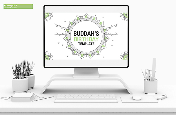 템플릿 불교 사람없음 연두색 부처님오신날 PPT 프레젠테이션 문서템플릿 연꽃문양 애니형PPT 9P 이미지템플릿 문양 기념일 종교 초록색 파일형식