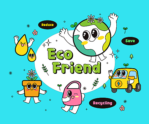 나무 꽃 화분 하늘색 말풍선 일러스트 사람없음 반짝임 새싹 자연보호 재활용 물방울 에코 에코백 전기자동차 친환경자동차 일러캐릭터 지구캐릭터 AI파일 식물 캐릭터 지구 가방 모션 자동차 자연 파란색 환경 보호 친환경 파일형식 벡터