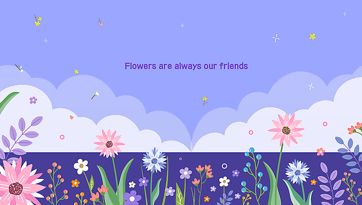 구름 열매 꽃잎 백그라운드 일러스트 봄꽃 사람없음 보라색 봄 풀잎 국내일러스트 AI파일 자연요소 식물 계절 꽃 컬러 잎 풀_식물 파일형식 벡터