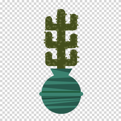 편집이미지 화분 선인장 누끼 사람없음 초록색 PNG 다육식물 식물 컬러 파일형식
