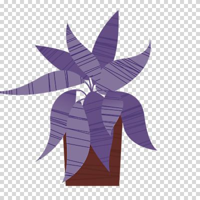 편집이미지 화분 잎 누끼 사람없음 보라색 PNG 식물 컬러 파일형식