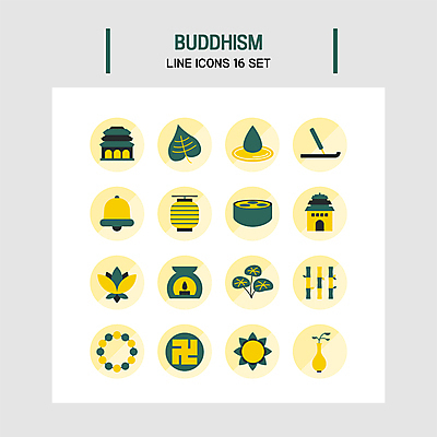 아이콘 불교 촛불 나뭇잎 연꽃 사람없음 노란색 전통문양 부처님오신날 종 물방울 등불 석탑 대나무 연잎 부처 연등 향초 목탁 묵주 만자 불교건축 2D아이콘 AI파일 나무 전통 문양 기념일 꽃 종교 컬러 잎 초 종교용품 종교건축 조명 탑 불교용품 파일형식 벡터
