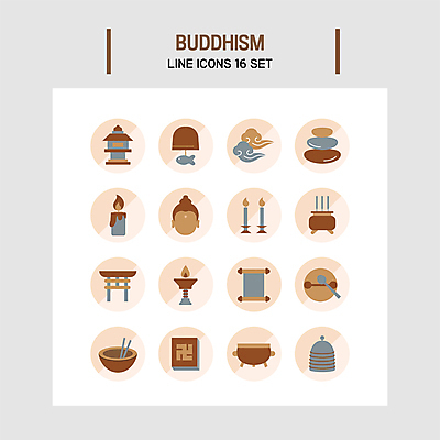 아이콘 그릇 촛불 젓가락 사람없음 갈색 부처님오신날 종 석탑 두루마리 얼굴모양 불교용품 부처 족자 향초 구름문양 목탁 구름모양 묵주 풍경종 발우공양 2D아이콘 AI파일 모양 문양 식기 기념일 얼굴 컬러 불교 초 종교용품 수저 탑 식사 파일형식 벡터 구름_자연